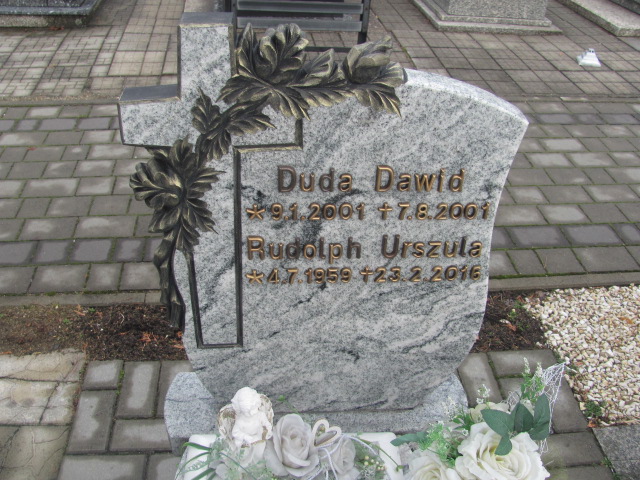 Dawid Duda 2001 Żory Rogoźna - Grobonet - Wyszukiwarka osób pochowanych