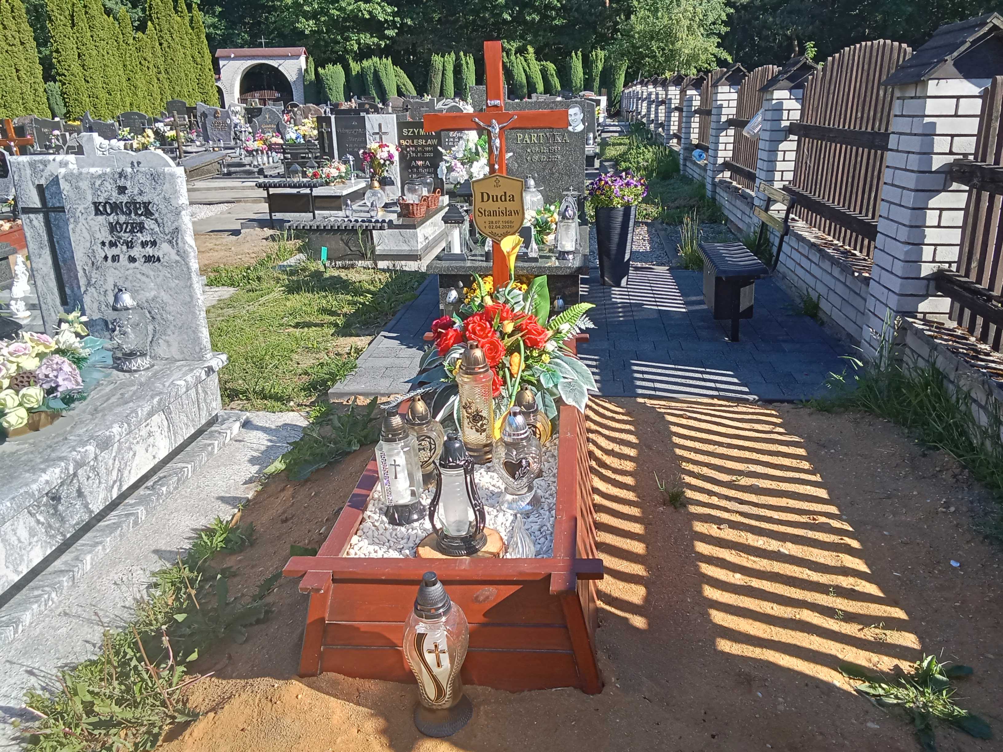 Grób Stanisław Duda
