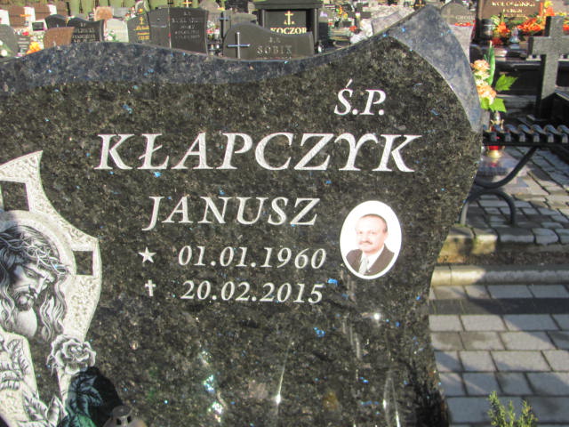 Janusz Kłapczyk 1960 Żory Rogoźna - Grobonet - Wyszukiwarka osób pochowanych
