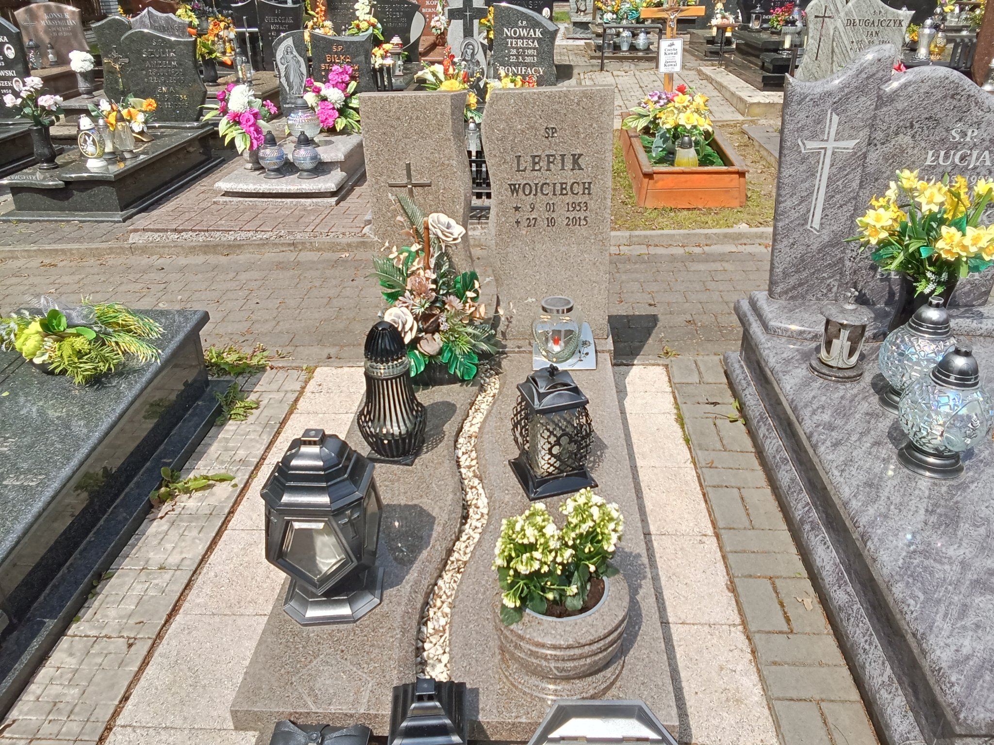 Wojciech Lefik 1953 Żory Rogoźna - Grobonet - Wyszukiwarka osób pochowanych