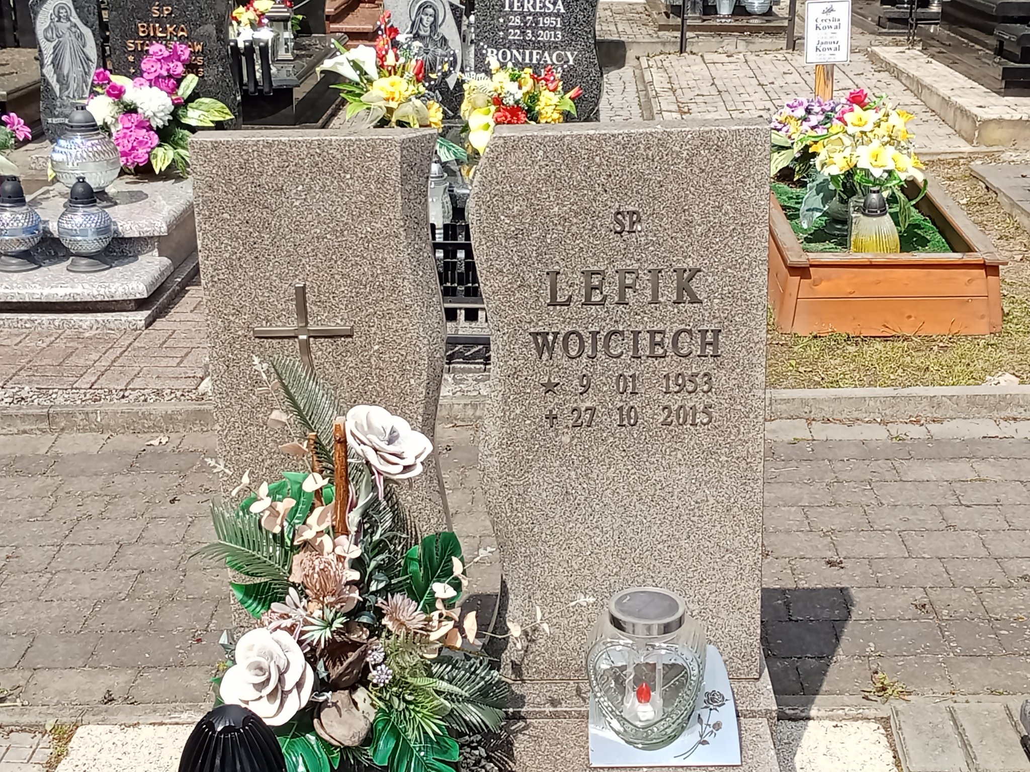 Wojciech Lefik 1953 Żory Rogoźna - Grobonet - Wyszukiwarka osób pochowanych